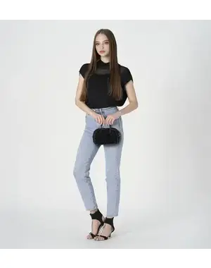 ボクシー/スモール/エナメルブラック