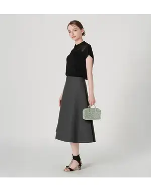 ボクシー/スモール/グリーングレーシルバー