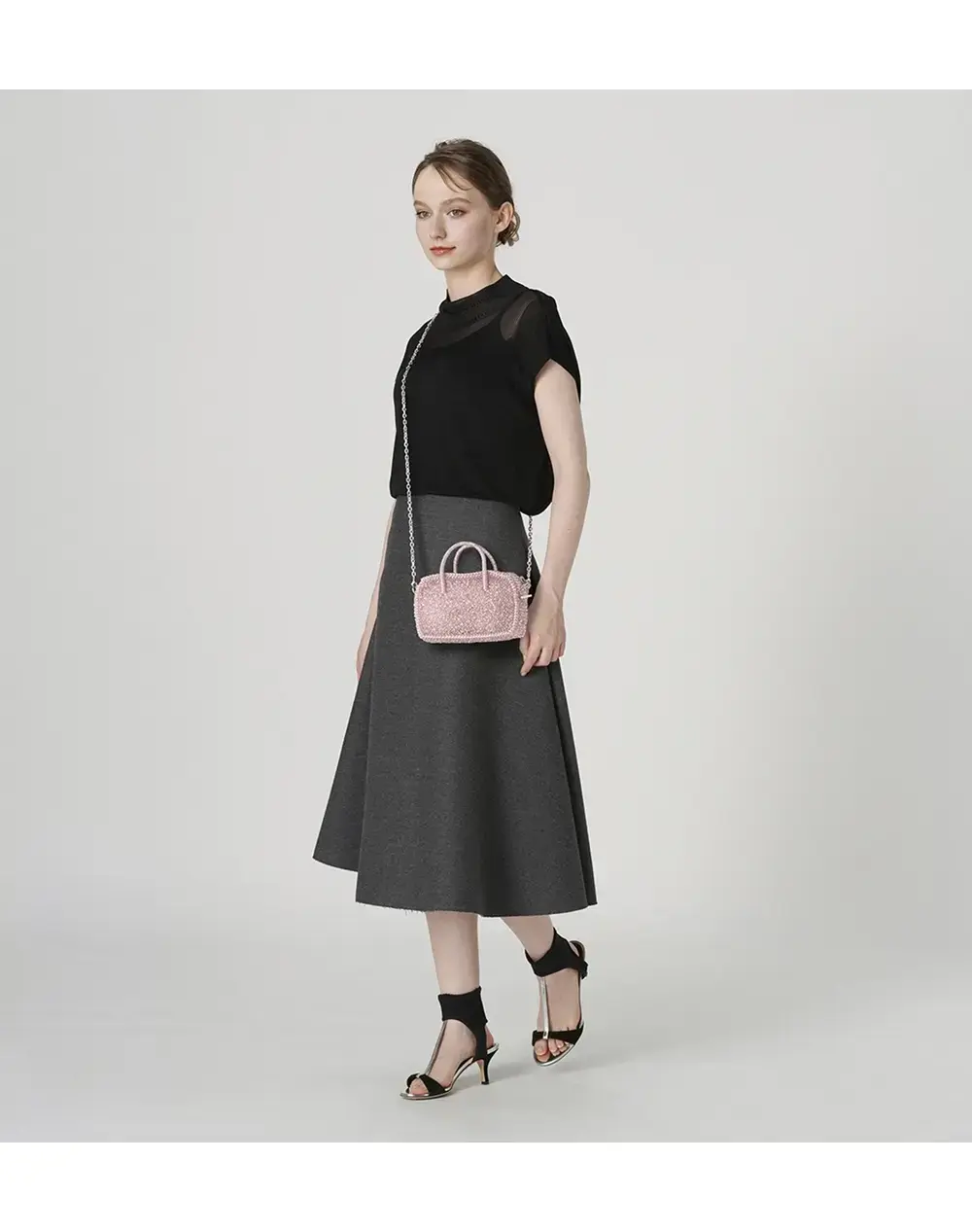 ボクシー/スモール/フラミンゴシルバー