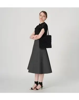 スタンダード ソフィア/ミディアム/エナメルブラック