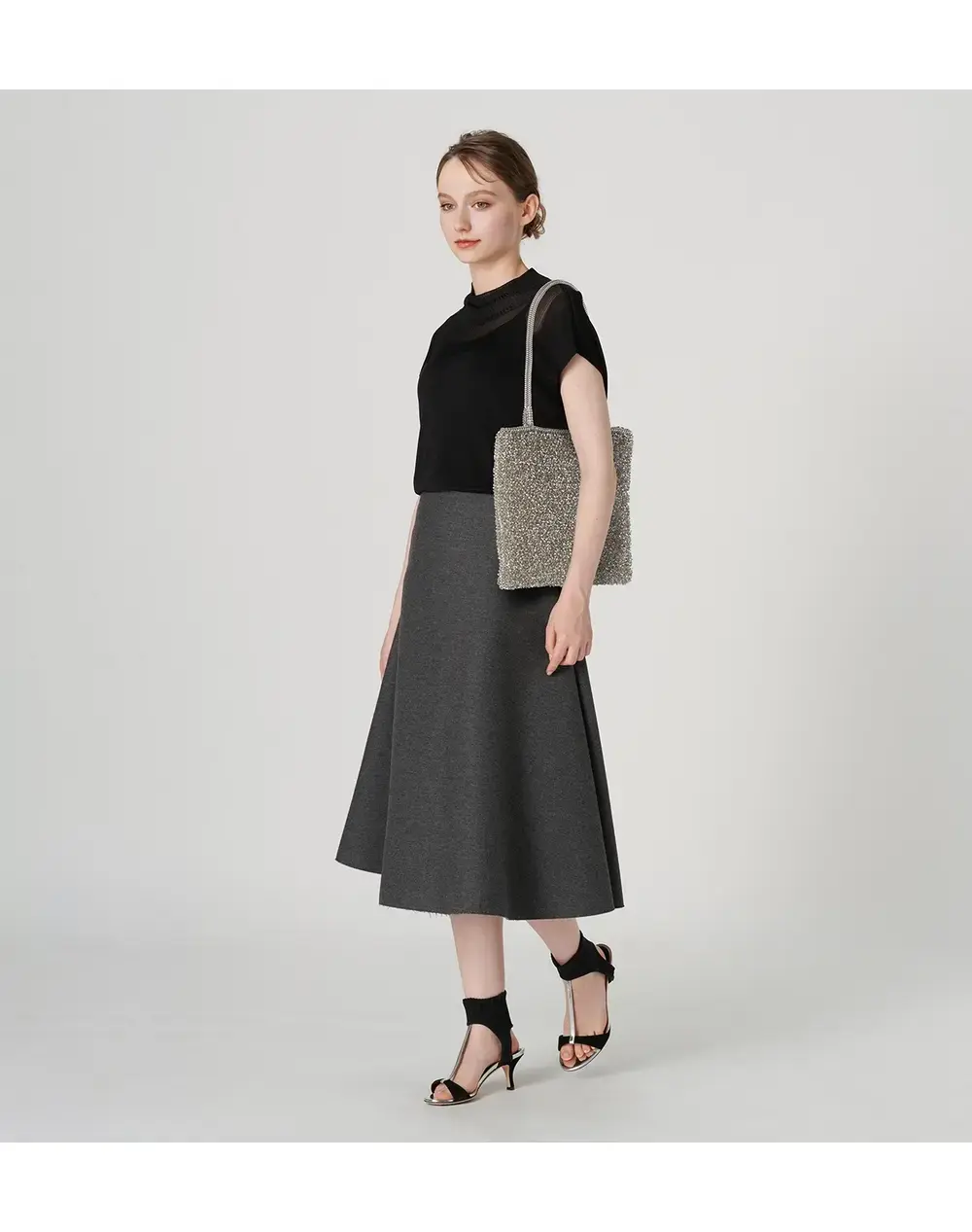 スタンダード ソフィア/ミディアム/カーキシルバー