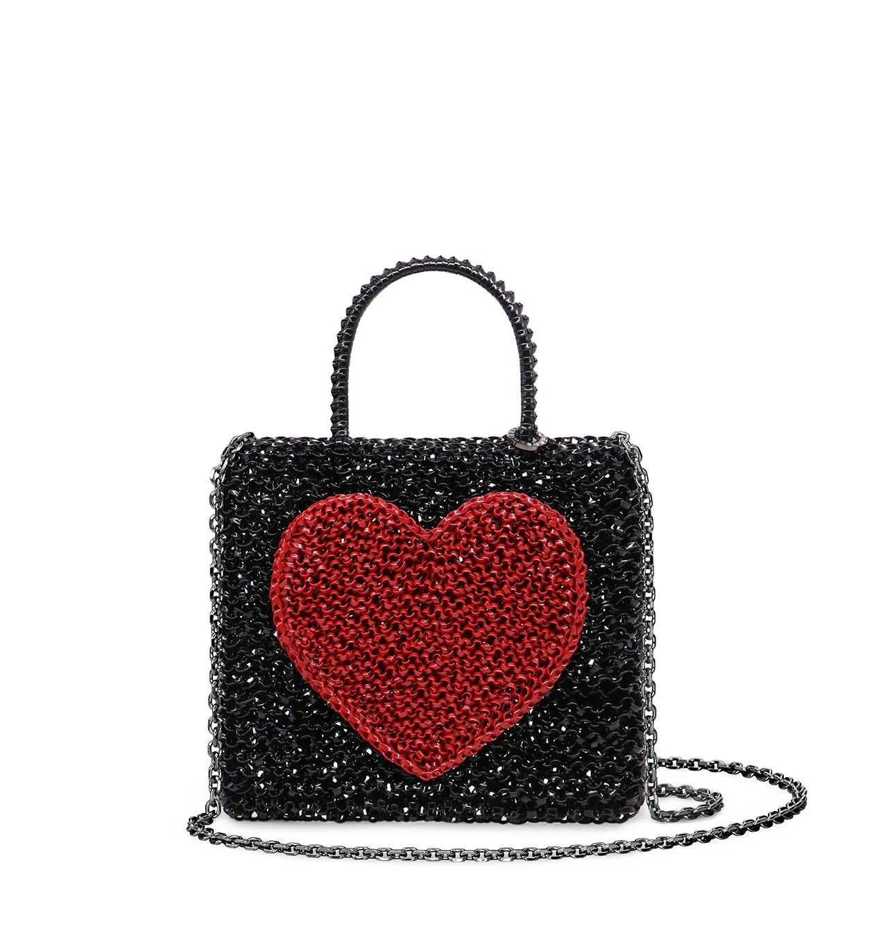 クオーリ/エナメルブラック×エナメルレッド