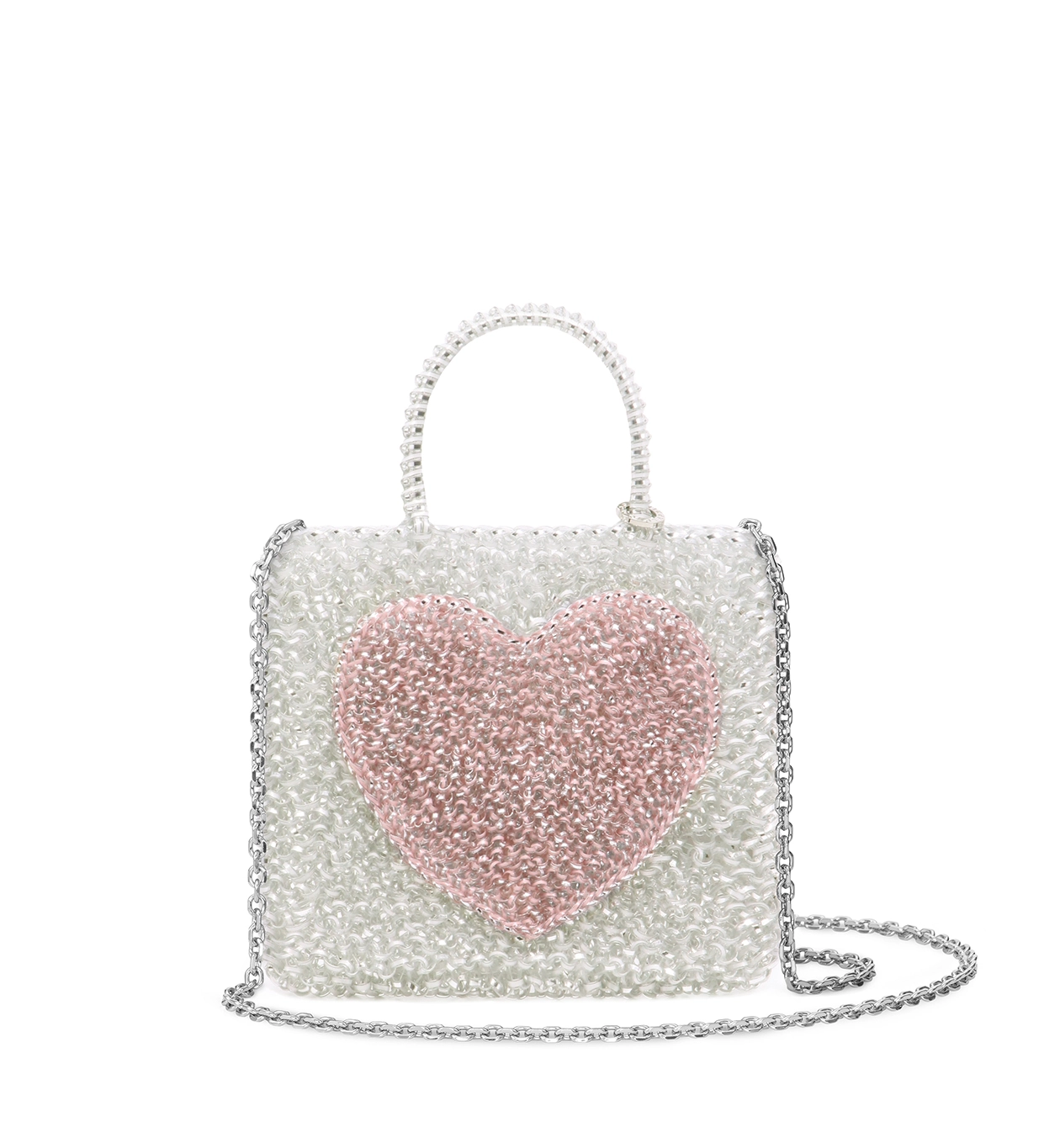 クオーリ/ホワイトシルバー×フラミンゴシルバー