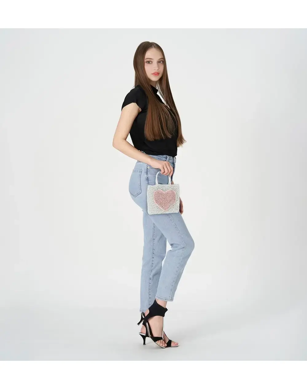 クオーリ/ホワイトシルバー×フラミンゴシルバー