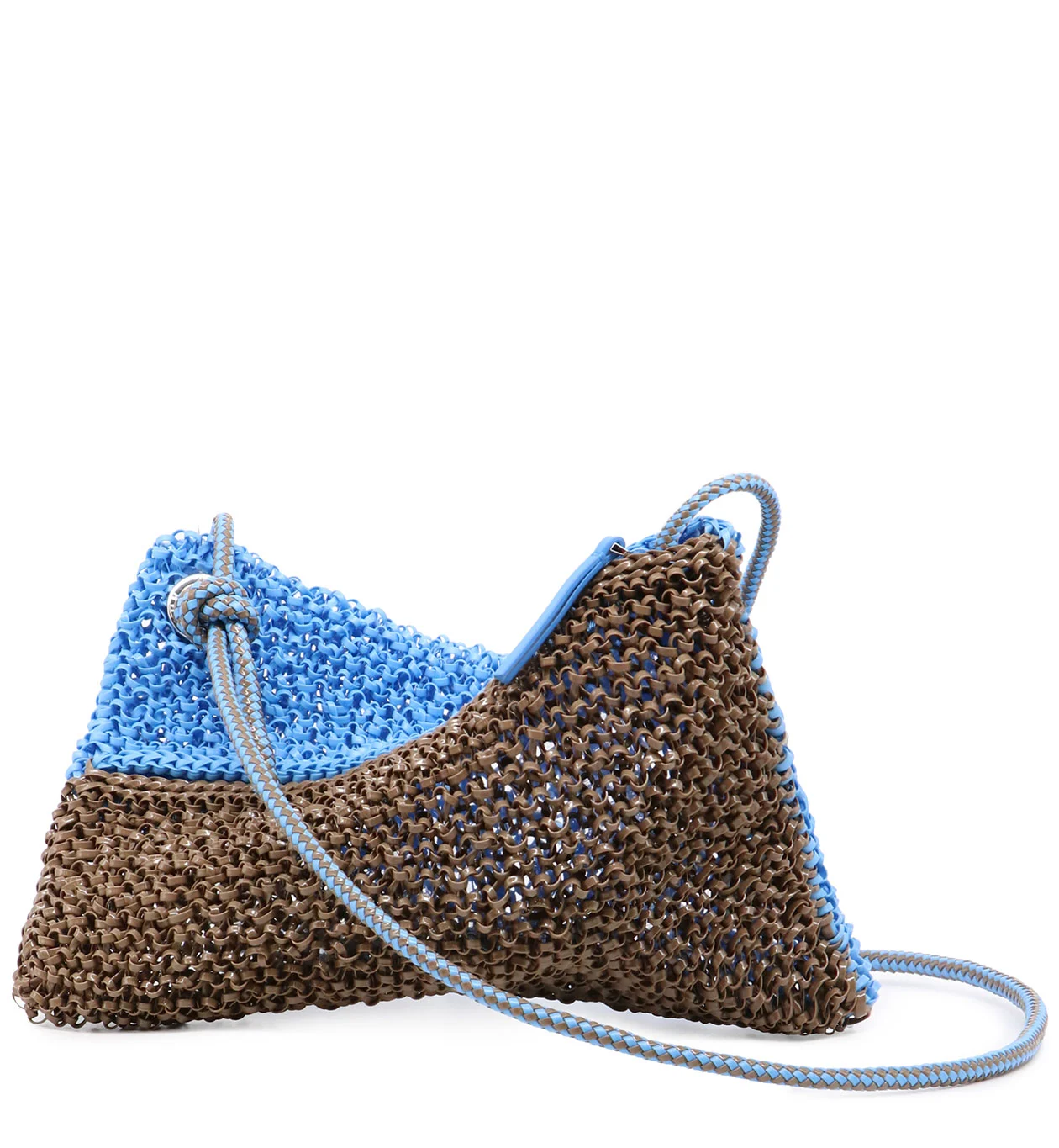 ツイスト/ラージ/マットスカイブルー×エナメルファンゴカーキ【一部店舗先行販売商品】