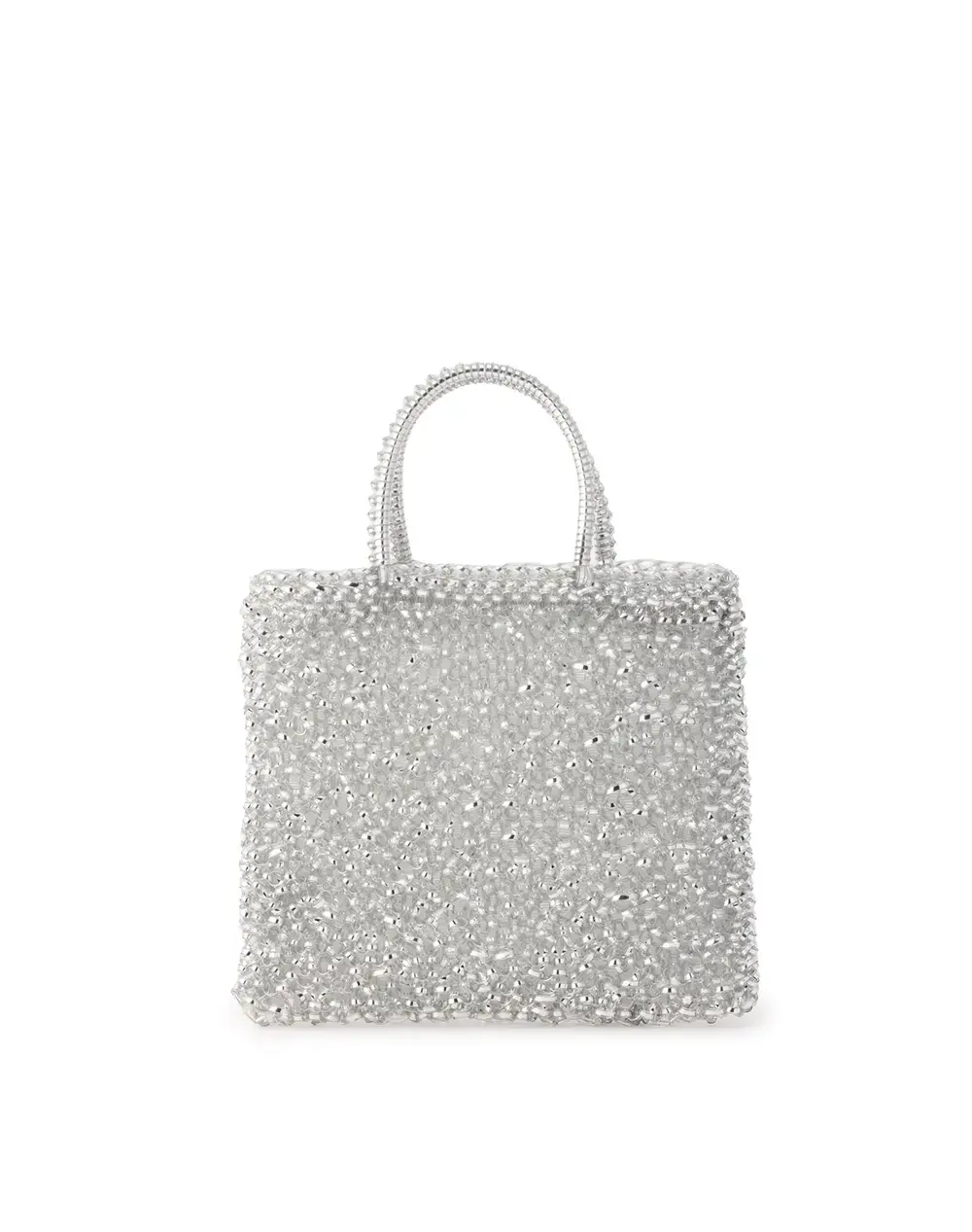 ワイヤー グリッター*S/スクエア スモール/シルバー