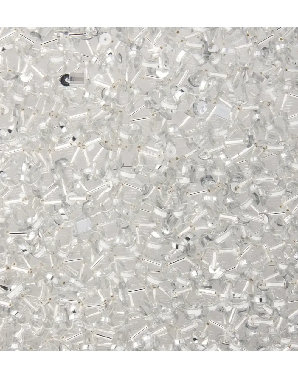 ワイヤー グリッター*S/スクエア スモール/シルバー