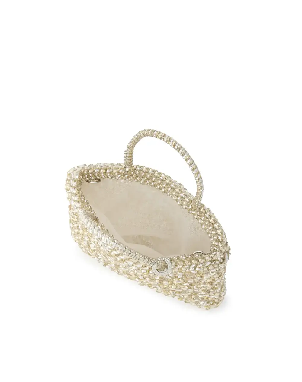 ワイヤー グリッター*S/スクエア スモール/シルバーゴールド