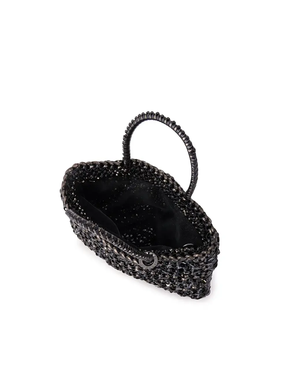 ワイヤー グリッター*S/スクエア スモール/ディープブラック