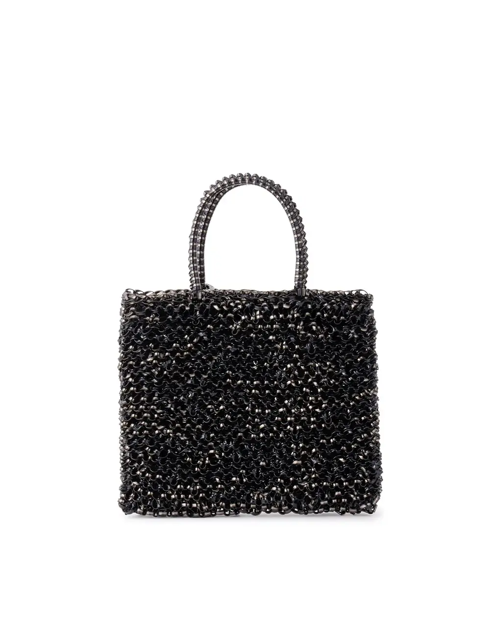 ワイヤー グリッター*S/スクエア スモール/ディープブラック