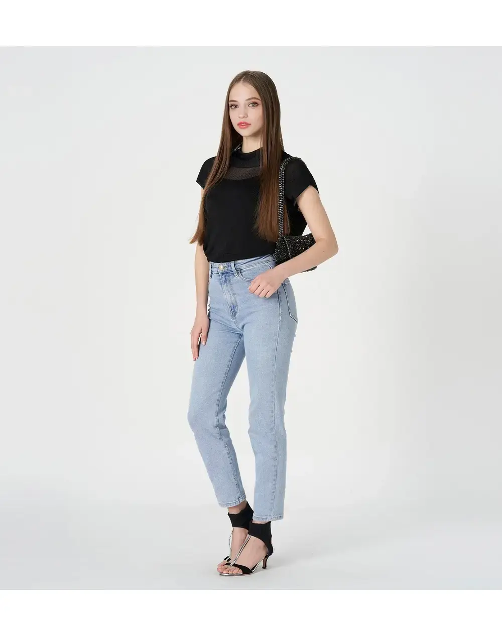 ワイヤー グリッター*S/ショルダー/ディープブラック