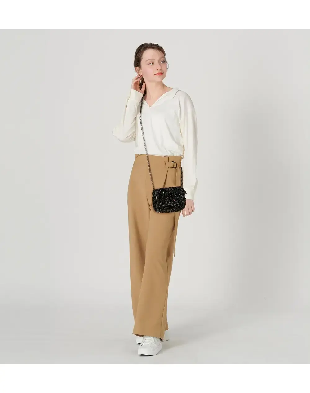 ワイヤー グリッター*S/ショルダー/ディープブラック