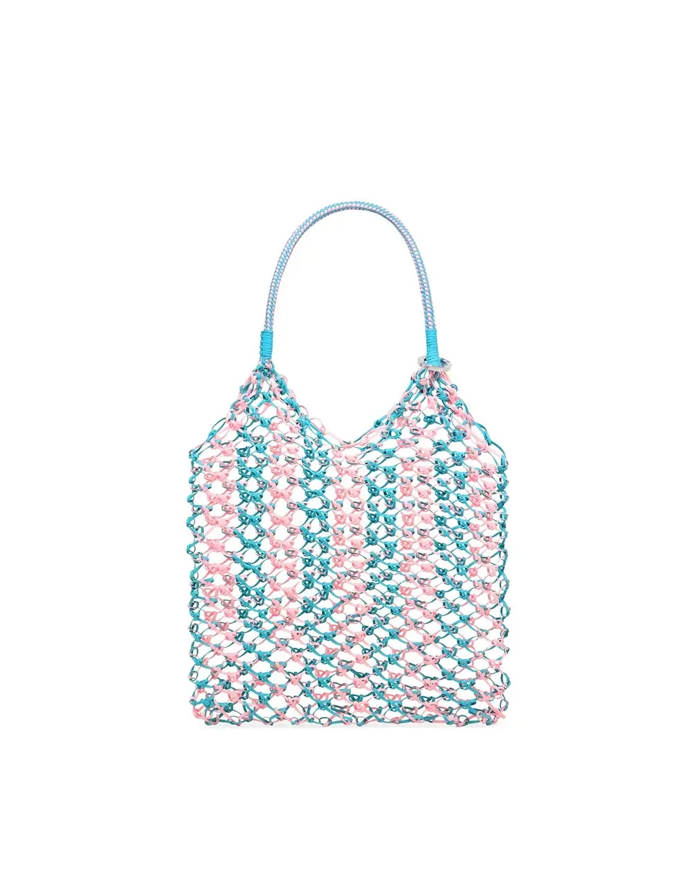 マクラメ RE/スモール/マットターコイズ×マットフラミンゴ【一部店舗先行販売商品】