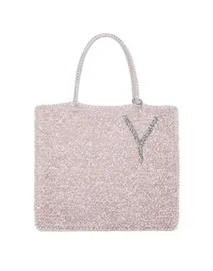 ニュー フィグーラ/ラージ/1文字/パウダリーピンクシルバー