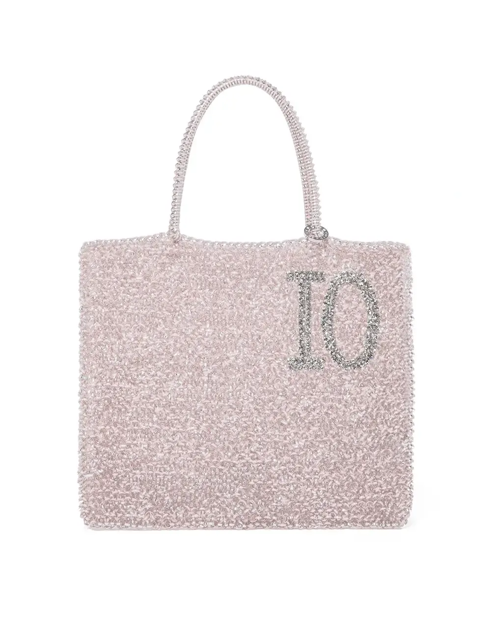 ニュー フィグーラ/ラージ/2文字/パウダリーピンクシルバー