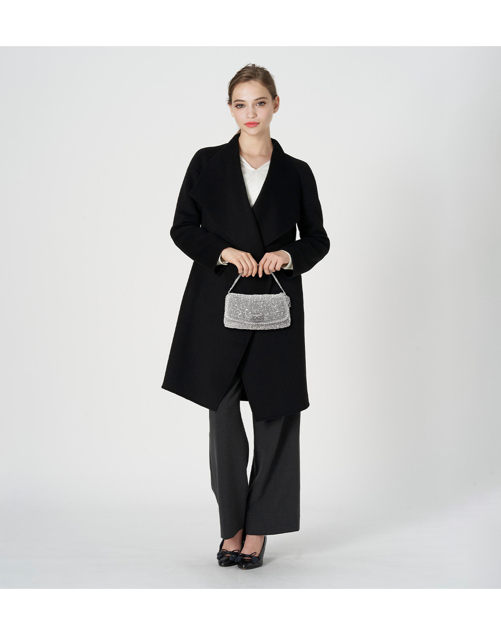 【20%OFF】ルッケット II /フラットポーチ/シルバー