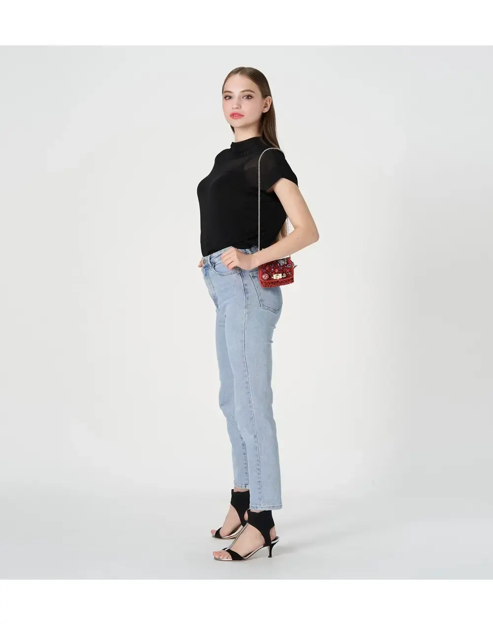 ミカ ニナガワ/マイクロバッグ/レッド