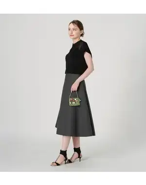 ミカ ニナガワ/マイクロバッグ/シャンパングリーン