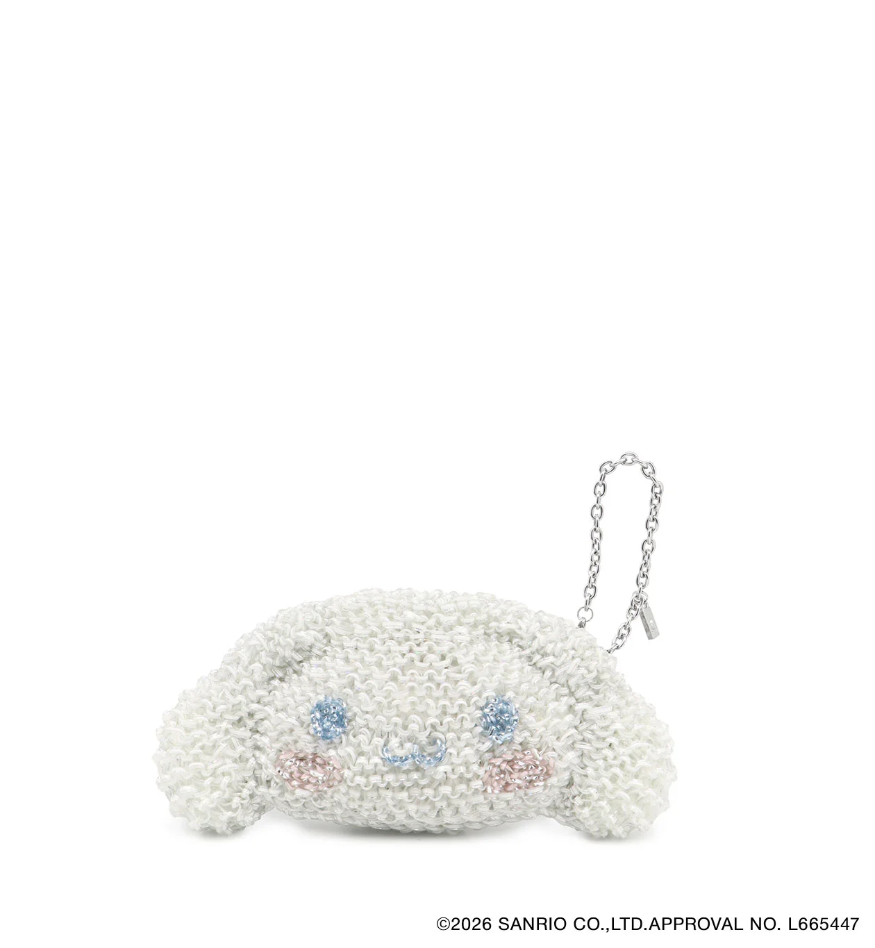 シナモロール/ポーチ/オーロラホワイト