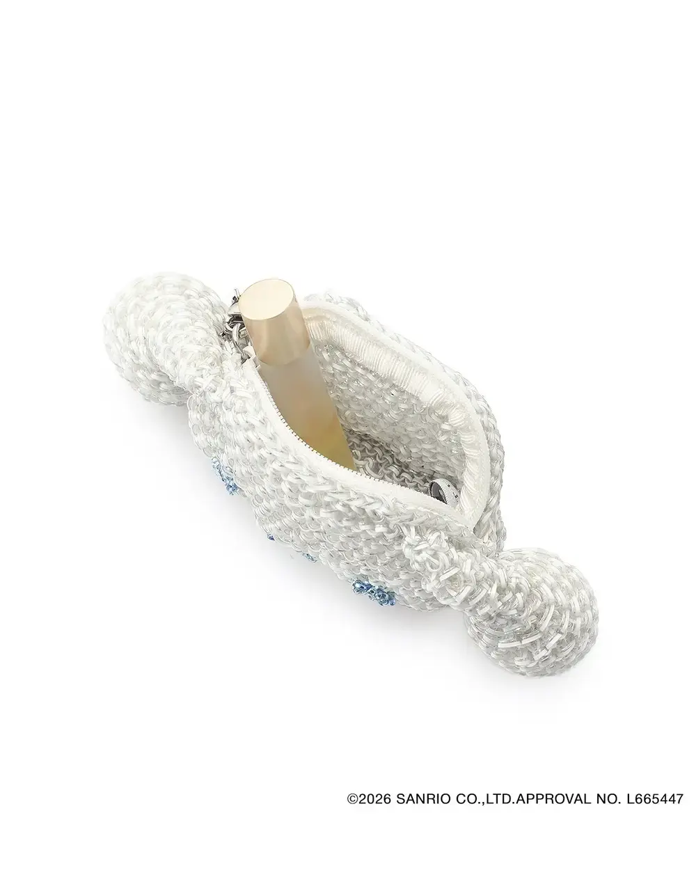 シナモロール/ポーチ/オーロラホワイト